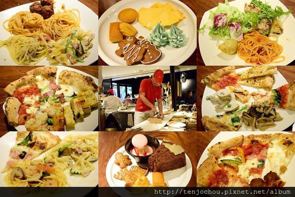 花花，甲飽沒【台北食記】微風廣場 世界冠軍pizza吃到飽 Salvatore Cuomo & Bar Taipei