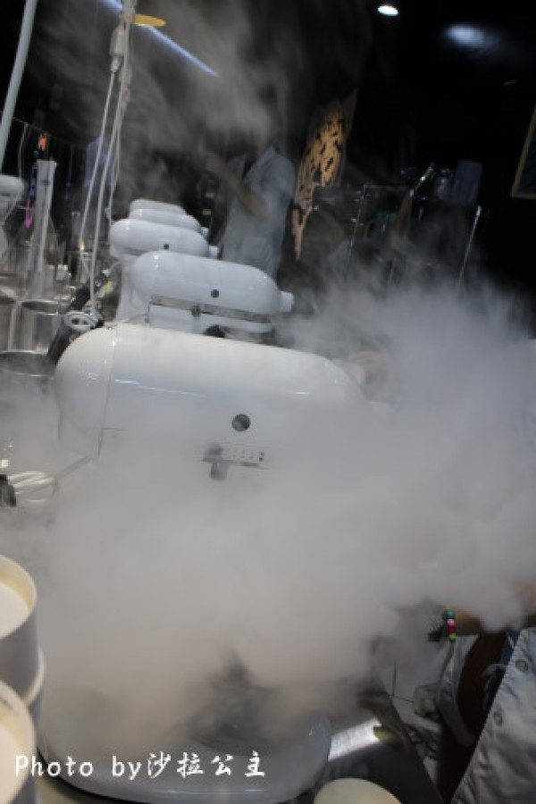 我來到實驗室了『Cool N2 分子虎分子雪糕專賣店』士林夜市-劍潭捷運站