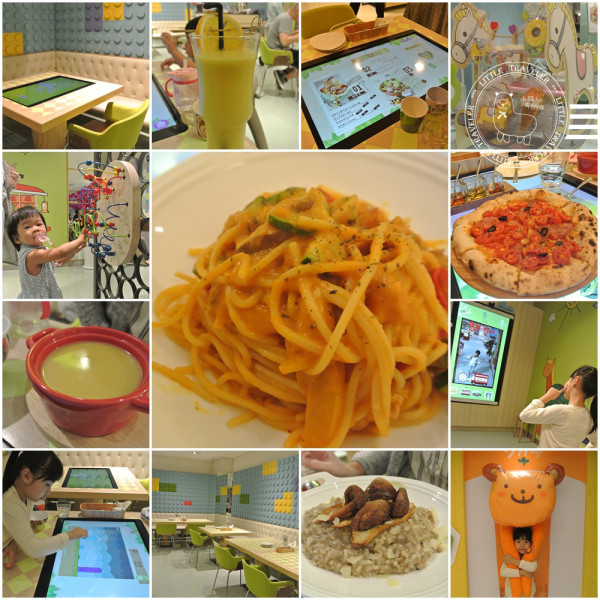 台中 西屯區。<親子餐廳 新光三越>B fun-觸碰面板餐桌 兒童館的新亮點