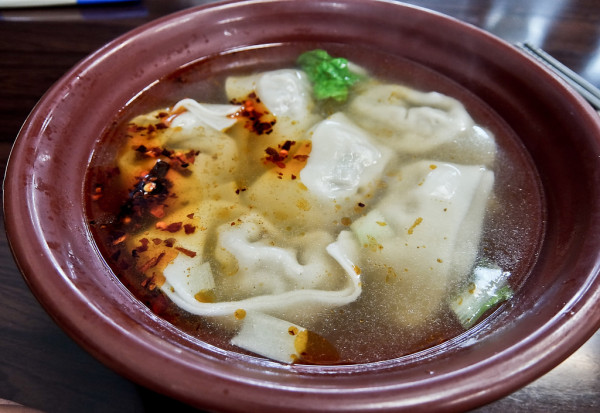 台北 捷運松江南京站  伊通街吃上海大餛飩, 餛飩先生 二訪