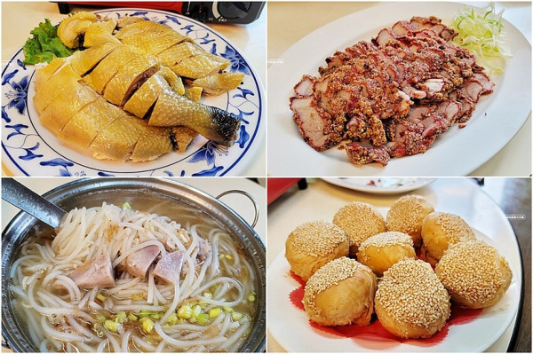 藏匿山林間的白斬閹雞鮮又嫩，黃金色澤超迷人，蘿蔔絲餅、紅糟肉也必點！！