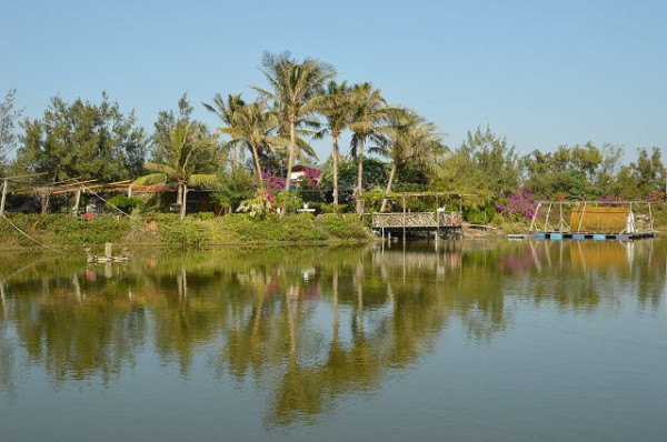 椰庭景觀餐廳(台南安南區)~濃濃的鄉村風情讓人倍感溫馨．蚵仔麵線美味令人回味無窮