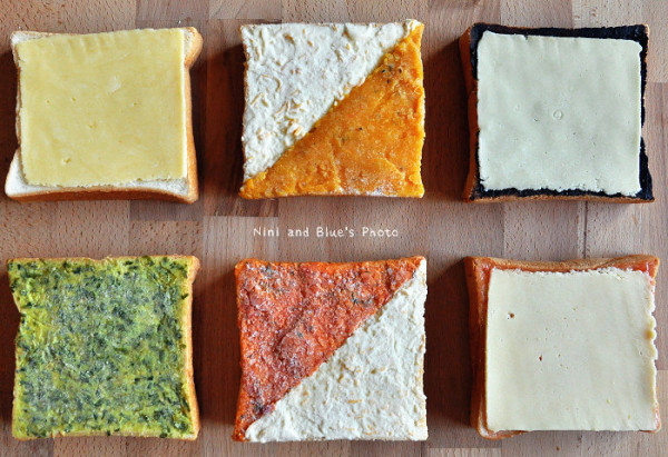 【台中美食】吐司蓋被子，起司南瓜、起司番茄雙重滋味就像在吃南瓜濃湯與番茄肉醬義大利麵。早餐、下午茶、輕食、點心新選擇