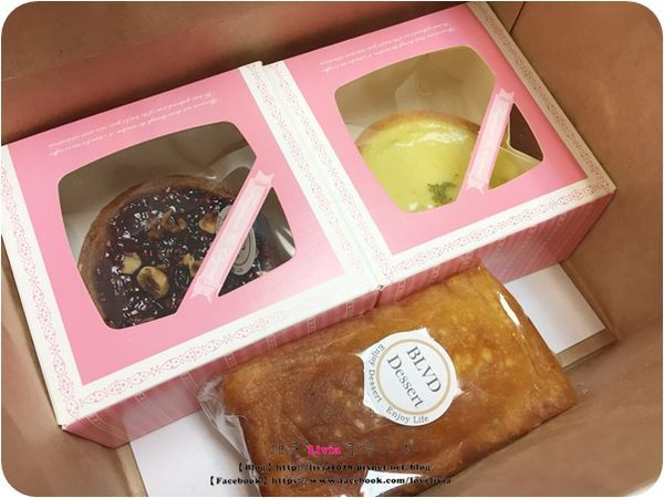 美食。甜點│ 【邀文試吃】佈樂法 Boulevard Dessert 口味主題月 覆盆子塔酸甜滋味像初戀來著  ❤跟著Livia享受人生❤