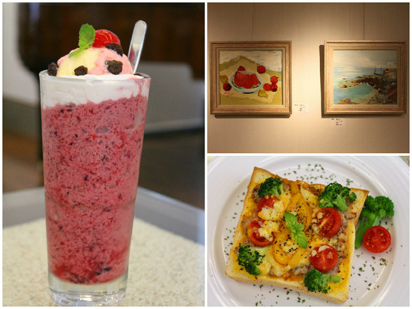 [台南]藝廊＃美食 培養文藝氣息的好地方 閱築藝文咖啡廳