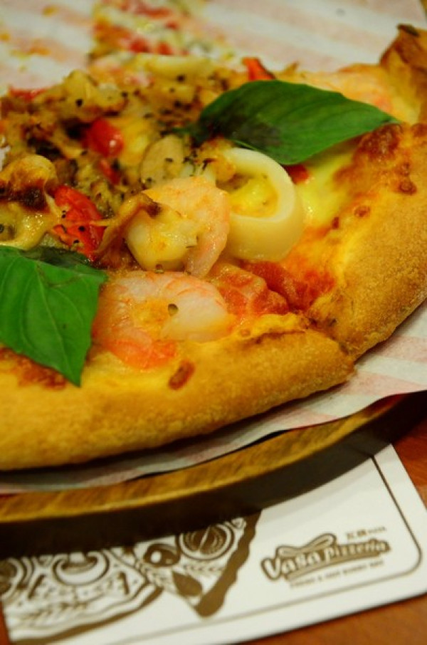 【美食。臺北。豚】 為了香蒜海鮮，寧可當個臭嘴人 ❤Vasa Pizzeria瓦薩比薩❤
