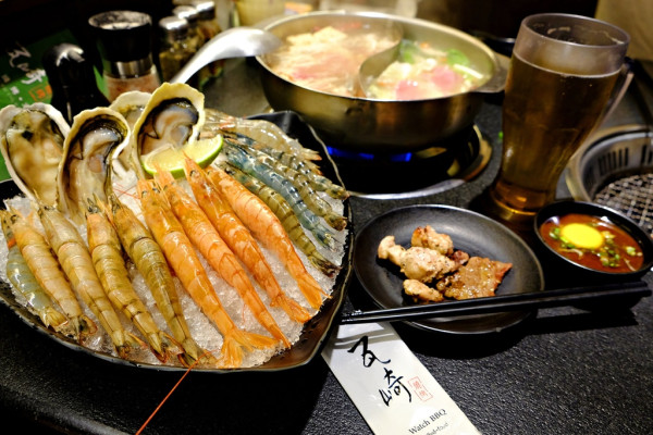 【美食】二訪台北東區超值燒烤推薦●瓦崎燒烤火鍋●新鮮海鮮、啤酒無限暢飲、Haagen-Dazs冰淇淋
