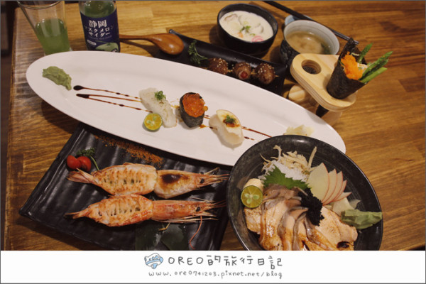 桃園美食►晴海食事所。平價日式料理/生魚片/串燒/手捲/烤物