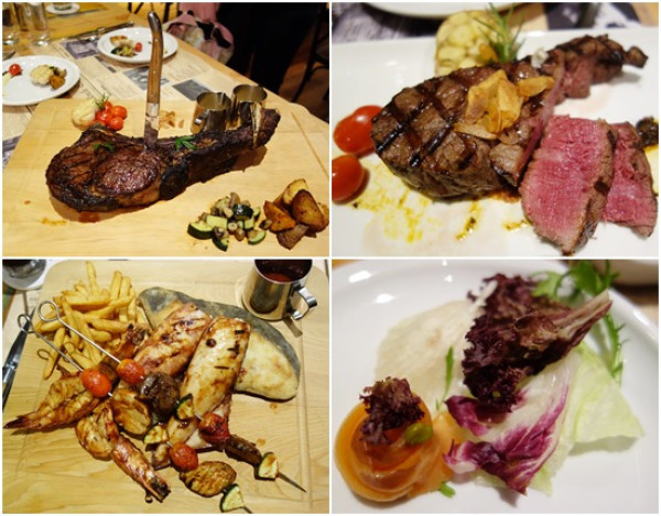 《新竹。市區》Uncle Sams Kitchen 山姆大叔廚房～頂級炭烤戰斧牛排、菲力、牛小排，搭配特調醬汁，美式餐廳帶小朋友用餐也好放鬆