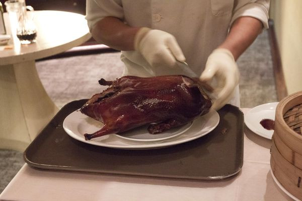 臺北世貿中心聯誼社 - 還是喜歡來這兒吃烤鴨