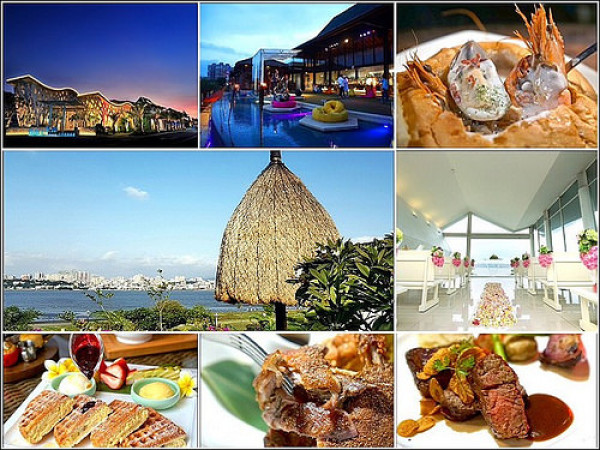 《八里美食看夜景》Bali水岸四季景觀餐廳~淡水榕堤訂不到就來八里騎車賞夕陽吃大餐