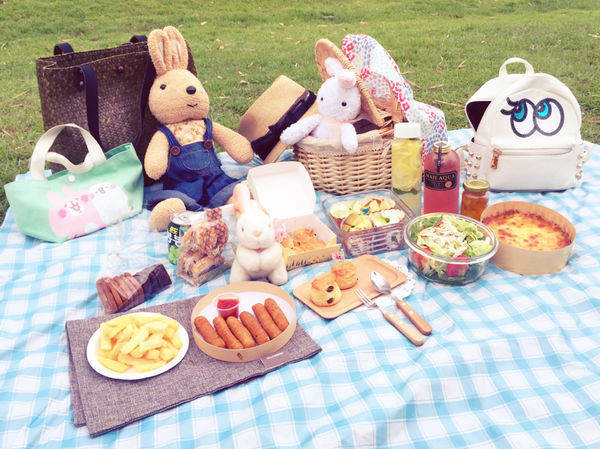 [野餐活動] 享食創作顧問有限公司野餐籃組野餐趣 鹹派輕食 野餐擺設 圓山花博公園