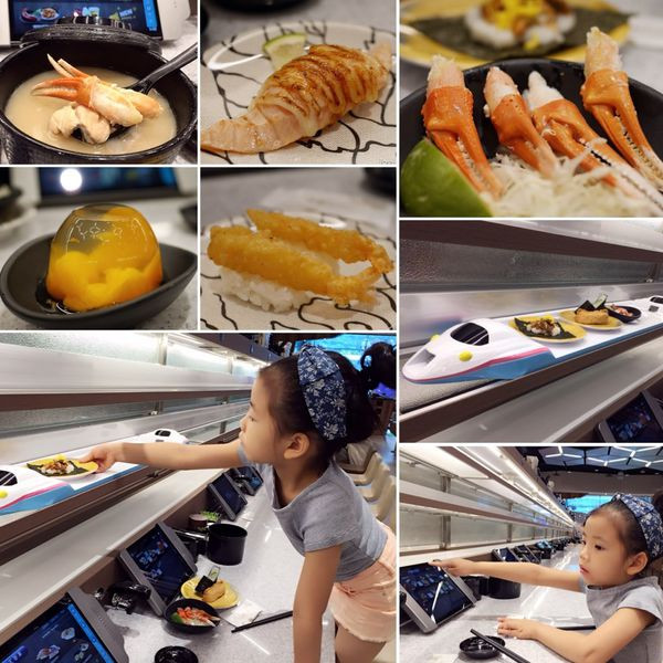 哇~新幹線把壽司送來了!!『Magic Touch 點爭鮮』北上展店嘍! x 湯瑪士鐵道王國特展 期間限定!