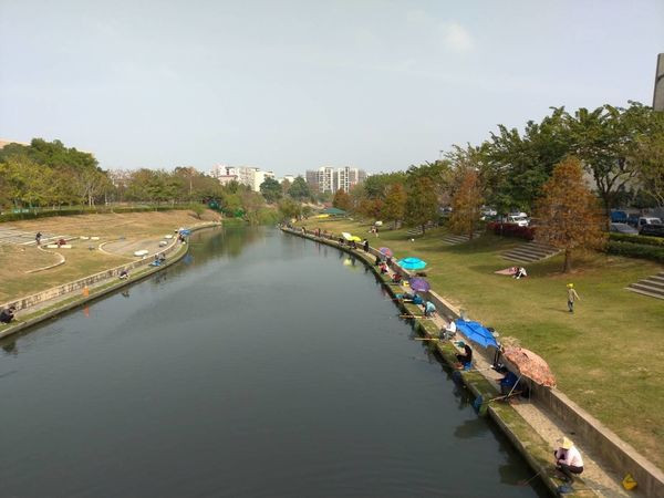 台中大里/興大康橋~輕艇.釣魚.野餐.親子休閒，喧囂城市中的世外桃源!