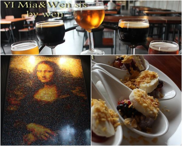 [屏東恆春]酒標製成的蒙娜麗莎~恆春3000啤酒博物館