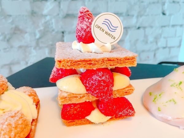 民生社區✿海海洋菓 OPEN WATER✿日式匠人的手做精神 ! 甜點工作室的現做極致美味~