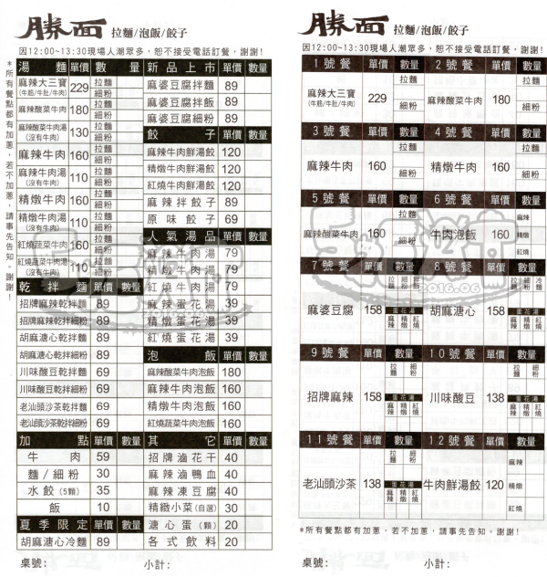 【台中日式拉麵推薦】勝面拉麵價位，菜單大公開!媲美麻辣鍋的好湯頭！台中西區公益路美食小吃旅遊景點推薦!