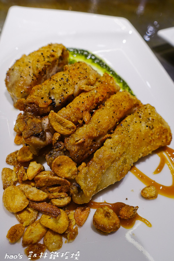 【台北南港】凱林鐵板燒 南港環球店 Global Mall 環球南港車站 - 價格略高份量偏少，雞排酥香好吃