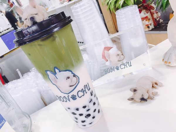 中壢✿BONCHu 創意鮮果茶飲✿創意漸層飲品! 搭配超萌法鬥杯~