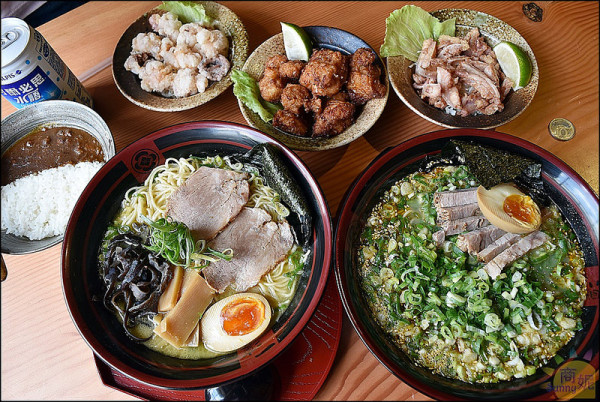 豐原好吃鹿兒島拉麵。一凜拉麵。販賣機點餐、絞碎大骨融入湯頭富含膠質。百分百日本原汁原味重現九州拉麵美味