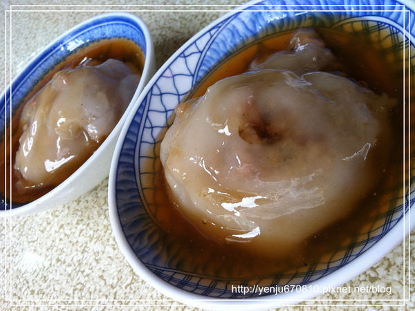 強力推薦好吃蒸肉圓~漢口街肉圓