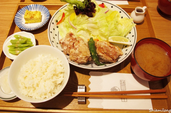 【台南】東區 ★一汁三菜 定食本舖 - 龍田揚炸雞塊相當揪C好食