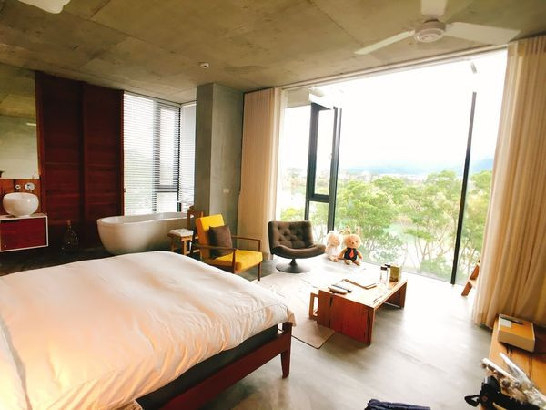 宜蘭 冬山民宿 呆宅 Just stay 真呆二人3F 雙人房& 一起宅1F雙人房