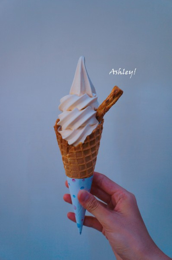 三層山 Three Layer Mountain|新竹交大清大附近的雙淇淋專賣店！貝禮詩奶酒口味超特別！