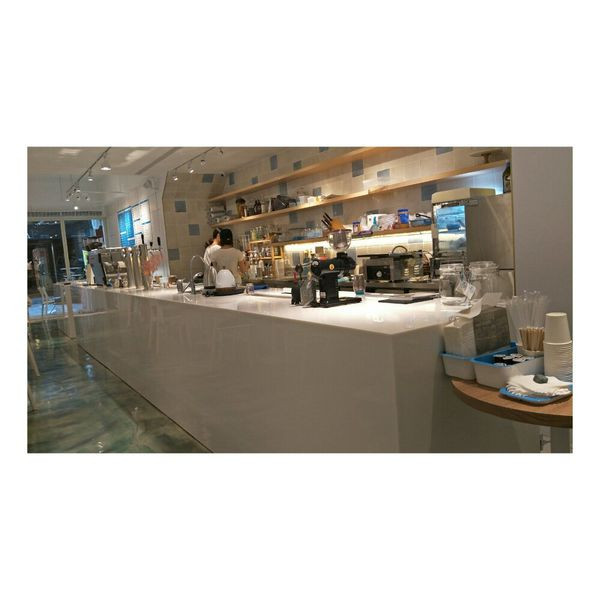 遇fun胃_青衫咖啡 士林夜市劍潭站日系文青大理石咖啡廳