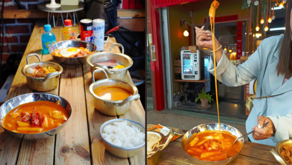 台南平價美食推薦『韓湘辣年糕』｜韓式小吃天花板｜換換口味好選擇｜起司拉絲就是斷不了｜ 韓國零嘴這裡有｜五妃街美食推薦