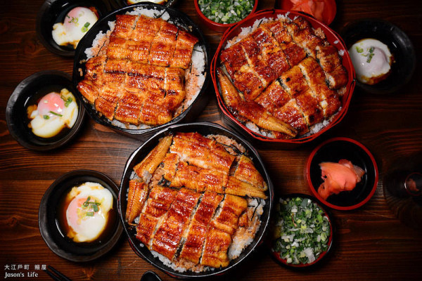【台中南屯｜美食】鰻魚3+1吃法，雙人份只要690元，鰻骨仙貝超下酒，麻油鰻肝好夠味。大江戶町 鰻屋
