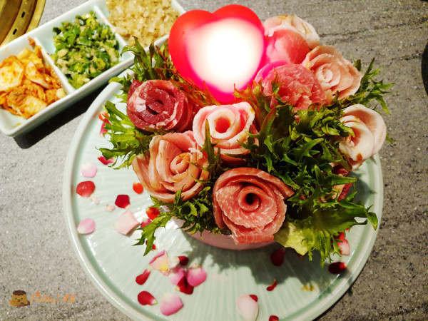 【新竹餐廳】燒肉玫瑰x棉花糖壽喜燒《原燒新竹sogo站前店》情人節大餐期間限定