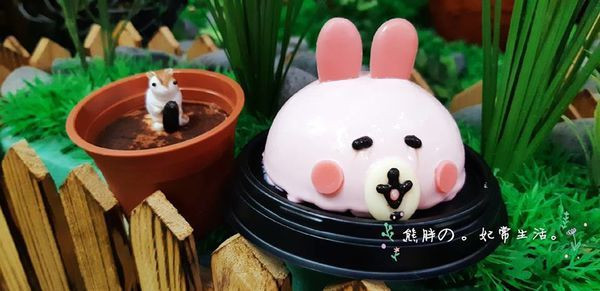 【台中】逢甲夜市★碧根廣場內★獨特的甜點★Rabbit cake 瑞比庫克★可愛兔子擄獲客人少女心★
