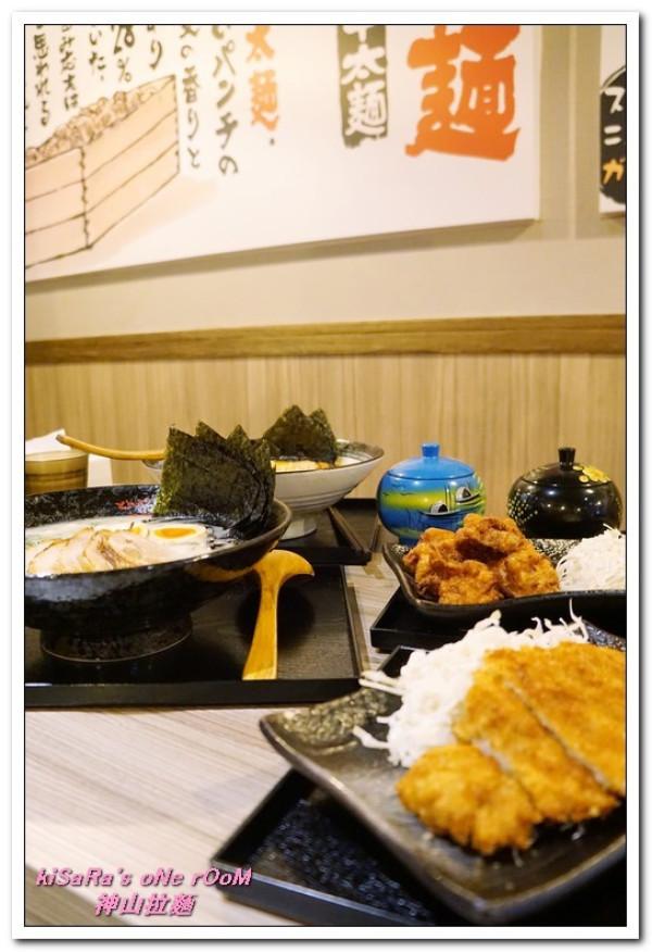 行天宮拉麵．結合正油與豚骨的橫濱家系台北流行上陸──神山拉麵        
      