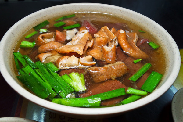 大鼎豬血湯專門店 (龍江店), 30年老店超好吃的大腸豬血湯, 滷肉飯也很棒喔!!