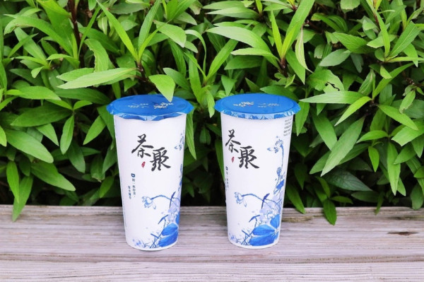 【台北必喝手搖飲料店】茶聚I-PARTEA，黃金芯芽好茶喝無糖 /半熟奶茶