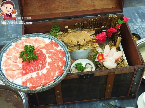 蒲島太郎的寶藏箱引爆，仙氣爆表啊~還有閨蜜單人套餐只要350元就讓你吃的超飽哦!!!