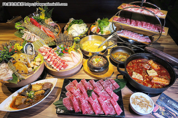 台中火鍋推薦【十二段火鍋】彰化名店來台中了!高檔裝潢平價消費,明治16種冰淇淋和飲料隨你吃到飽,重點是份量十足價錢親民,酸菜白肉鍋超級好吃