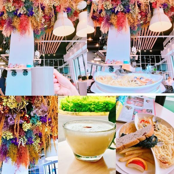 桃園美食【濰克早午餐-中壢博愛店】中壢新開早午餐/CP值超高的綜合拼盤/醬料DIY任選沙拉醬自己調的最好吃