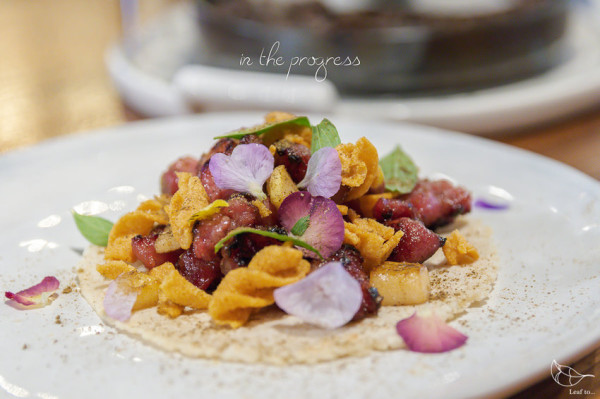 in the progress以不羈的心揮灑詩意,創新自製Taco塔可餅,透明檸檬塔