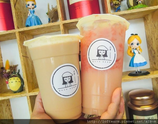 初夏手作茶坊 Chu Sha Tea shop 桃園南崁水果風味飲料店推薦 香甜好喝的葡萄柚多多 熟成紅茶拿鐵 甜食控的最愛...