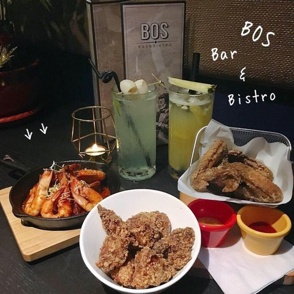 食記 台北 餐酒館 / 美食 BOS Bar&Bistro  下班後來上一杯專屬特調  ♡愛亂吃女孩日記♡