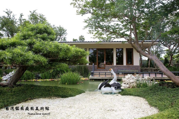 彰化田尾》台灣銘園庭園美術館。台式園林超美拍,宛如一秒到日本彷彿走進日本庭園 - Nana愛旅行札記