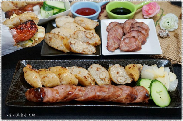 隱藏學區超人氣銅板小吃！手工製作古早味花生糯米腸、香腸，現點現烤，等待絕對值得！（建議先預訂） - 小凉的美食小天地