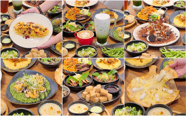 台中_葉子洋食✕品記宵夜：網友好評推薦義大利麵燉飯 點套餐飲料還能無限暢飲！從早吃到晚好聊好吃！