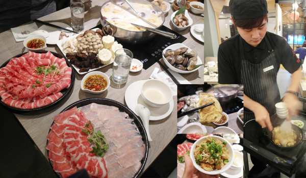 【台北美食】火鍋106粵式豬肚雞煲鍋 酸菜白肉鍋 不分軒輊 芋頭丸 煲仔飯 吉林店