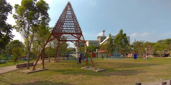 2020新春連假親子好去處~南投/草屯兒童樂園，帶小孩免費放電的好地方。