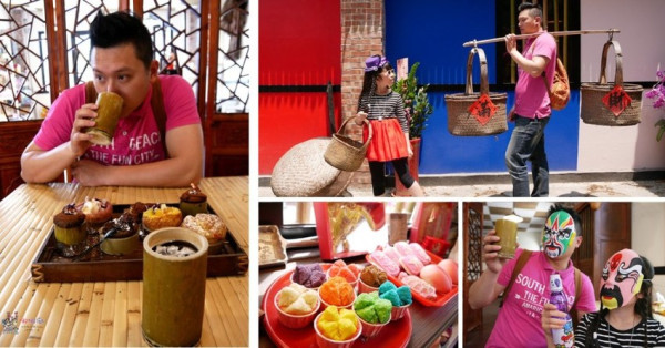 【台中美食】IG打卡超好拍《懷舊騰懿竹筒泡芙主題館》喝完咖啡竹筒可以帶走喔！還有客製化拜拜用糕點 | 哪哪麻