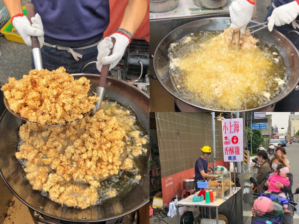 台南聖龍夜市美食【小上海香酥雞】永康人都知道的「小上海得來速」 每次都大排長龍生意超好 ! | 小白只饗ㄔ美食