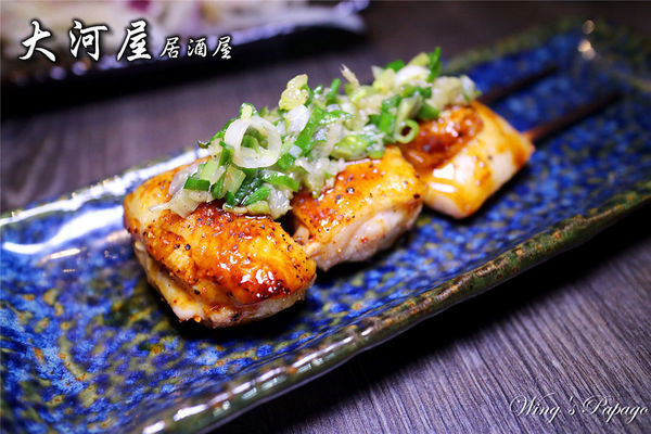 松江南京美食。大河屋燒肉丼串燒／38元起平價串燒／居酒屋／日式料理／酒食串燒／燒烤／日式丼飯體驗／米塔集團。